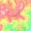 Топографическая карта Kotagiri, высота, рельеф