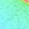Топографическая карта Kurukshetra, высота, рельеф