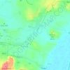 Топографическая карта Corse Lawn, высота, рельеф