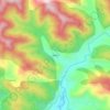 Топографическая карта kalaha, высота, рельеф