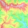 Топографическая карта Samigaluh, высота, рельеф