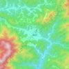 Топографическая карта 海溪乡, высота, рельеф