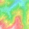 Топографическая карта Les Perches, высота, рельеф