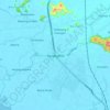 Топографическая карта Pangkajene, высота, рельеф