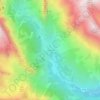 Топографическая карта Chiappera, высота, рельеф