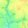 Топографическая карта ур. Ауерхоф, высота, рельеф