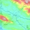 Топографическая карта Pelmadulla, высота, рельеф