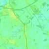 Топографическая карта Crockey Hill, высота, рельеф