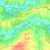 Топографическая карта Rushford, высота, рельеф
