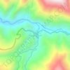 Топографическая карта Tingginambut, высота, рельеф