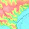 Топографическая карта Горналь, высота, рельеф