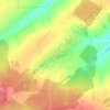 Топографическая карта Старое Акташево, высота, рельеф