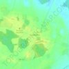 Топографическая карта Слопыгино, высота, рельеф
