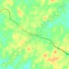 Топографическая карта Sindang Marga, высота, рельеф