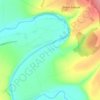 Топографическая карта Вешки, высота, рельеф