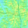 Топографическая карта Kottawa, высота, рельеф