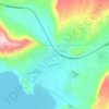Топографическая карта Çayırhan, высота, рельеф