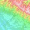 Топографическая карта Dharamshala, высота, рельеф