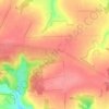 Топографическая карта Чаплыжный, высота, рельеф