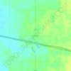 Топографическая карта Grovertown, высота, рельеф