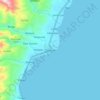 Топографическая карта Tayasan, высота, рельеф