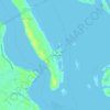 Топографическая карта Port Sewall, высота, рельеф