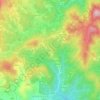 Топографическая карта Cerruti, высота, рельеф