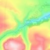 Топографическая карта 91Н-040, высота, рельеф