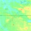 Топографическая карта Edmore, высота, рельеф