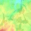 Топографическая карта Анциферово, высота, рельеф