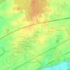 Топографическая карта Le Gouet, высота, рельеф