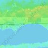 Топографическая карта Wynnehaven Beach, высота, рельеф