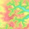 Топографическая карта Садки, высота, рельеф