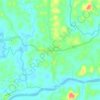 Топографическая карта Antsampanana, высота, рельеф