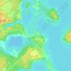 Топографическая карта Никола Рожок, высота, рельеф