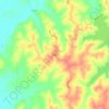 Топографическая карта Fegley, высота, рельеф