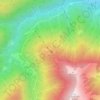 Топографическая карта Alpe Cortino, высота, рельеф