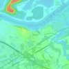 Топографическая карта Roebling, высота, рельеф