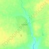 Топографическая карта Токтамыс, высота, рельеф