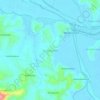 Топографическая карта Ampangabe, высота, рельеф