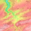 Топографическая карта La Forge, высота, рельеф