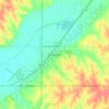Топографическая карта Shenandoah, высота, рельеф