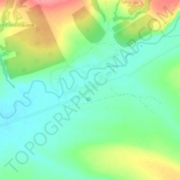 Топографическая карта Кувшинов, высота, рельеф
