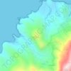 Топографическая карта Gros Morne, высота, рельеф