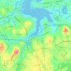 Топографическая карта Weymouth Landing, высота, рельеф