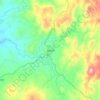 Топографическая карта Sesori, высота, рельеф
