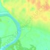 Топографическая карта Белужино-Колдаиров, высота, рельеф
