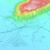 Топографическая карта Сенаки, высота, рельеф