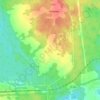 Топографическая карта Большие Жары, высота, рельеф