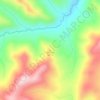 Топографическая карта Колпаки, высота, рельеф